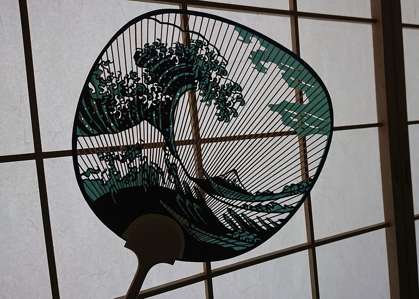 Stay cool and relax with Japanese way Ver.2 "Kyo Uchiwa"