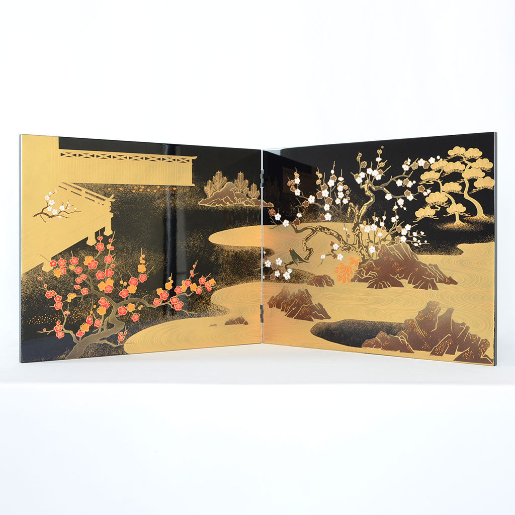 Lacquerware Screen ”February"