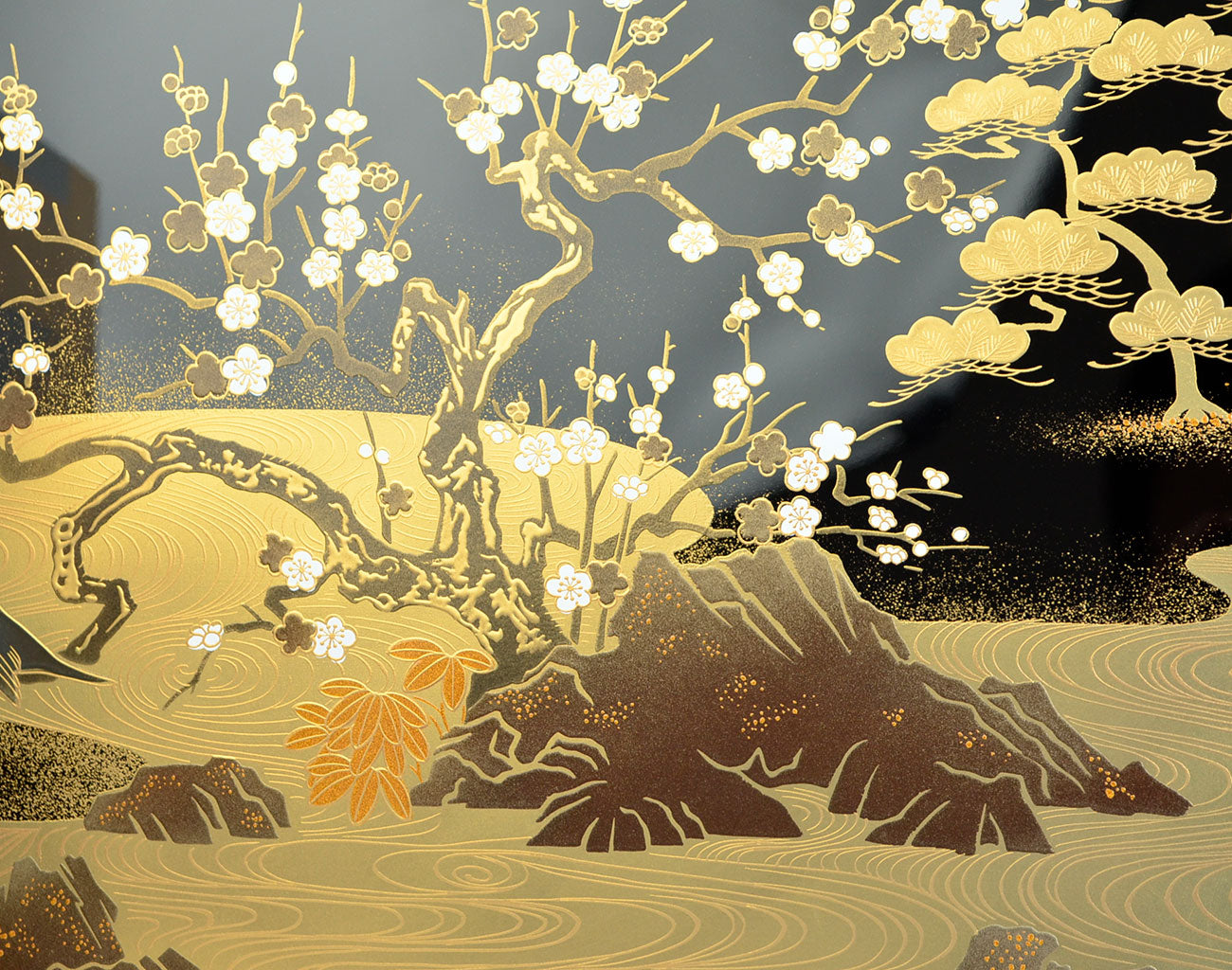Lacquerware Screen ”February"