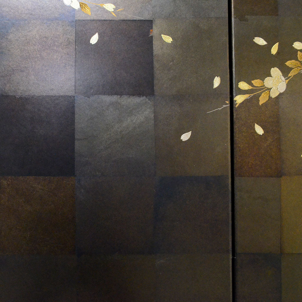 Byobu Folding Screen with 4 Panels "Cherry blossoms"