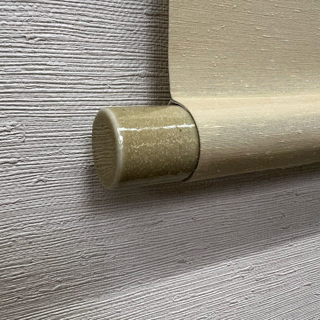 Japanese Hanging Scroll Kakejiku Tomohiro Shimada "Mt. Bandai"