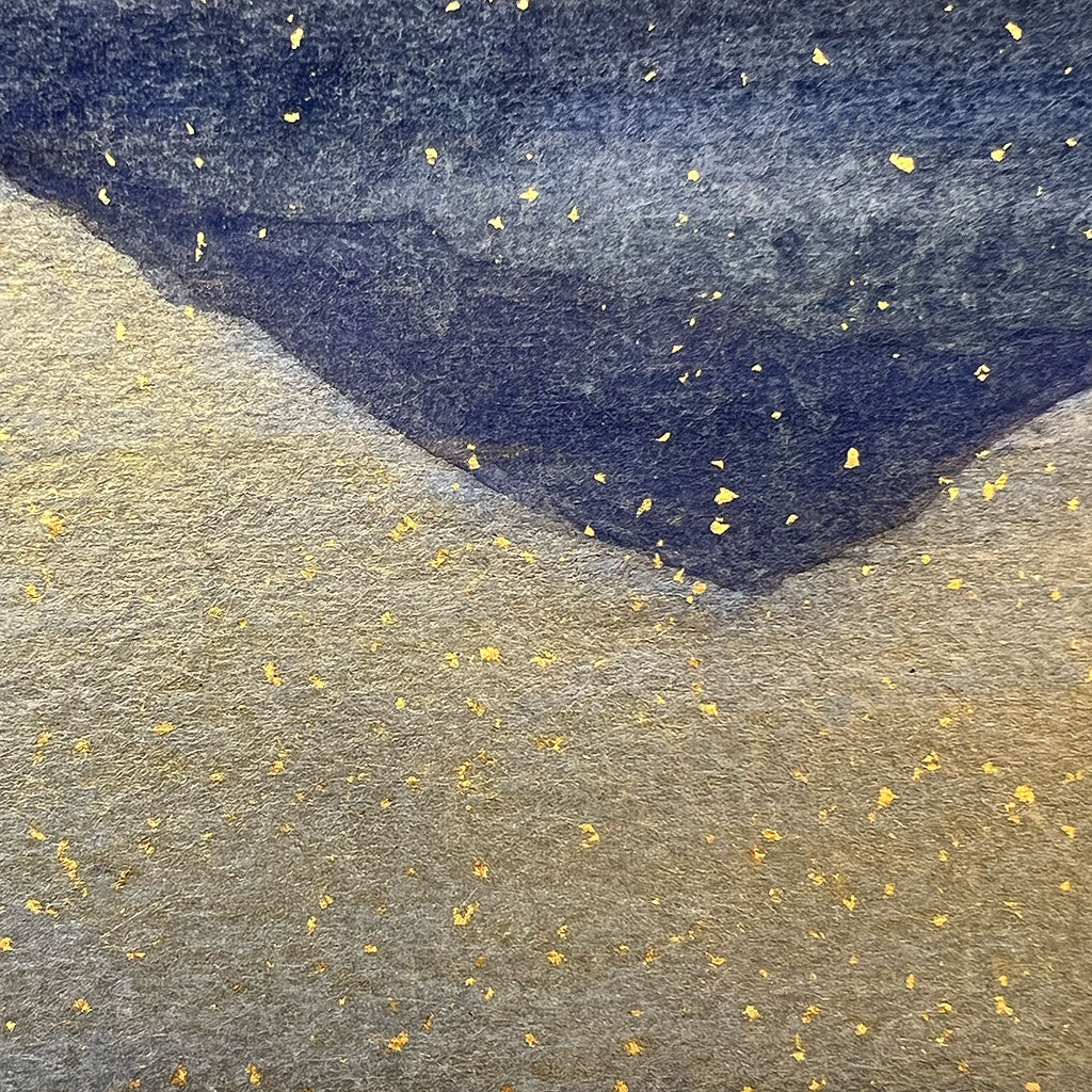 Japanese Hanging Scroll Kakejiku Tomohiro Shimada "Mt. Bandai"