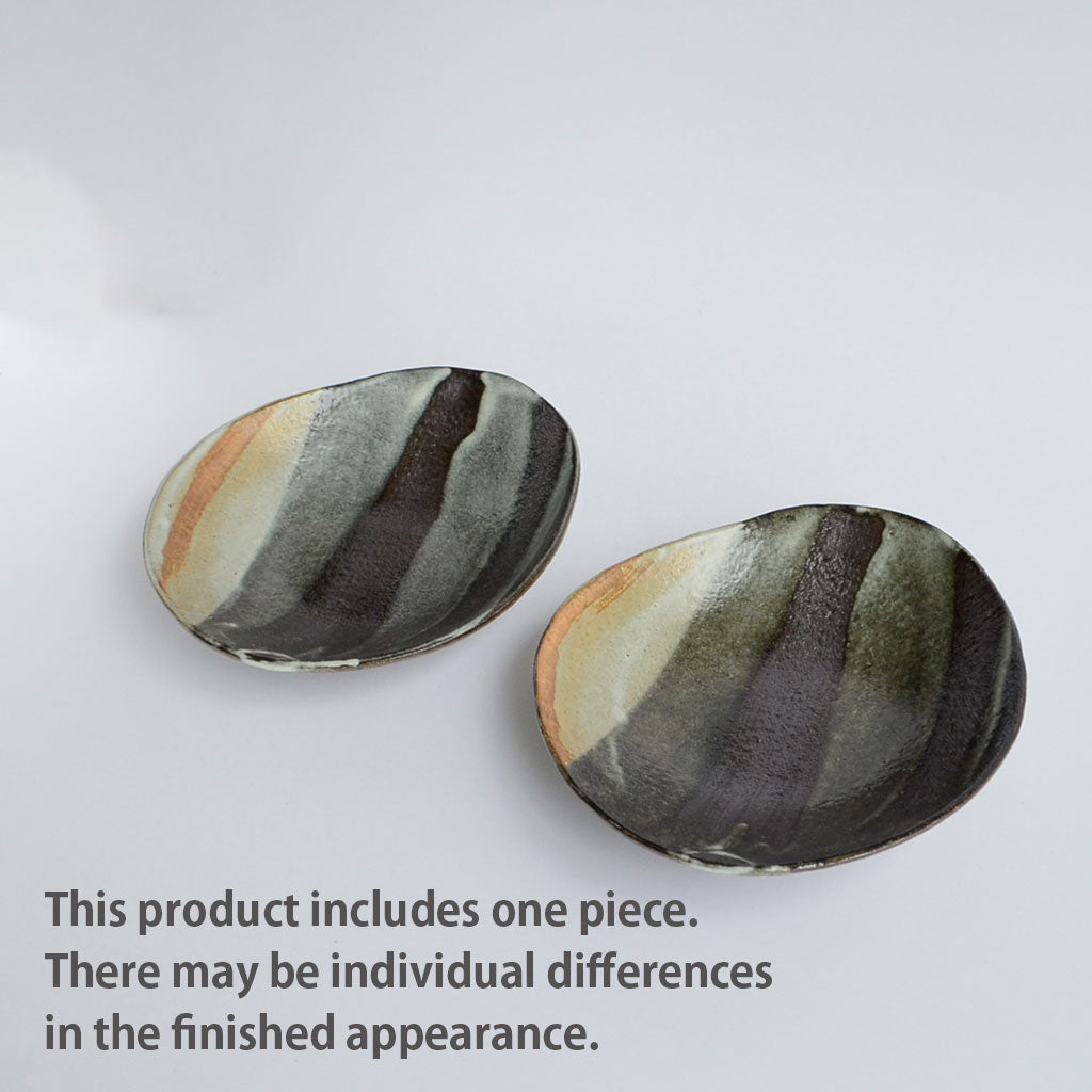 Shigaraki Ware Bowl "Akatsuki / Random Shape"