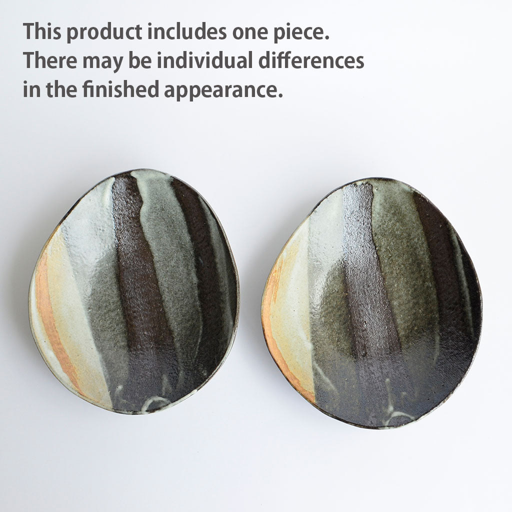 Shigaraki Ware Bowl "Akatsuki / Random Shape"