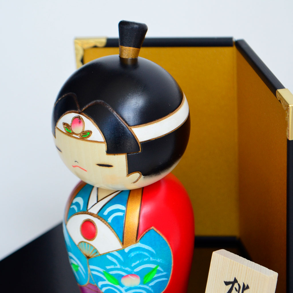 Kokeshi doll ”Momo Taro”