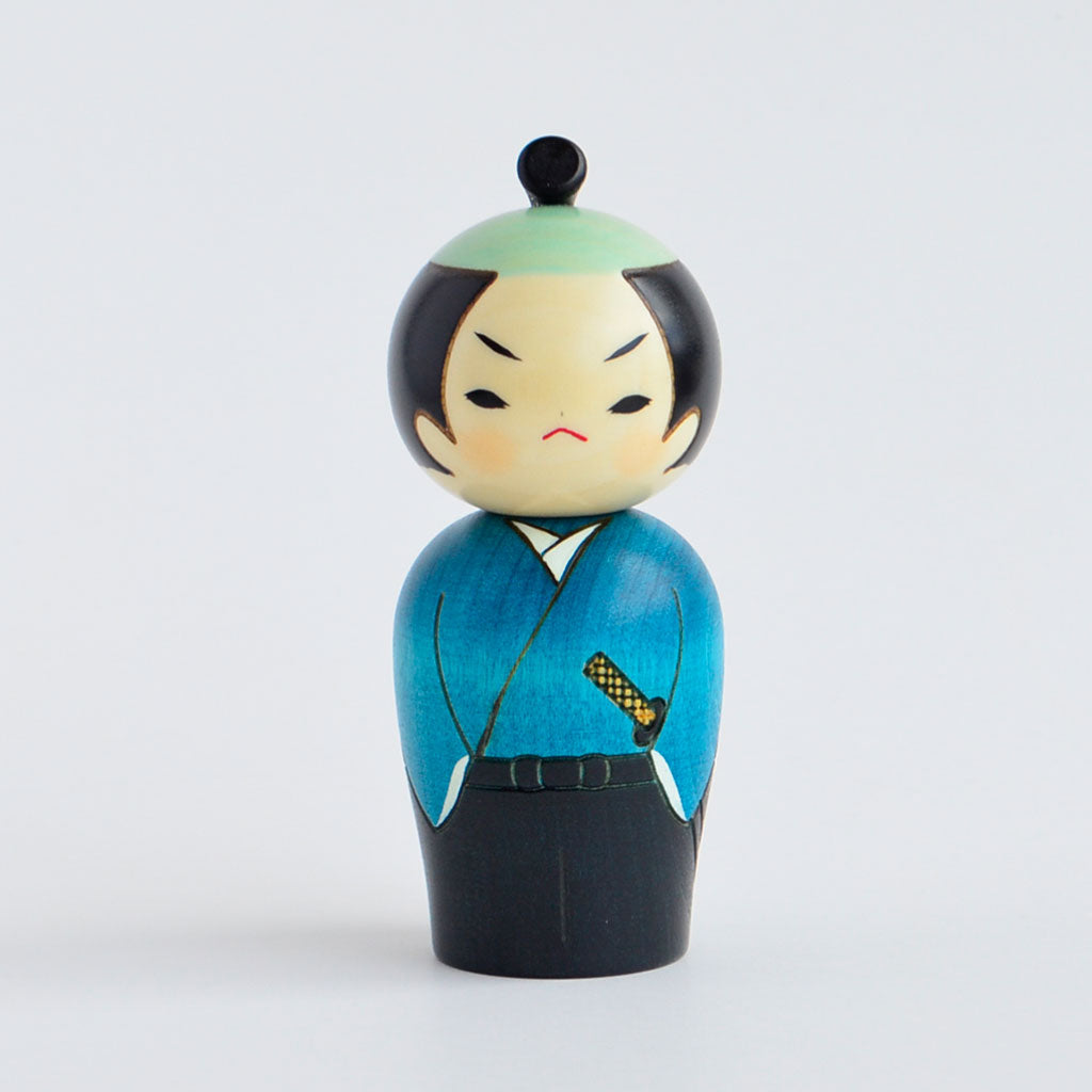 Kokeshi doll "Samurai"