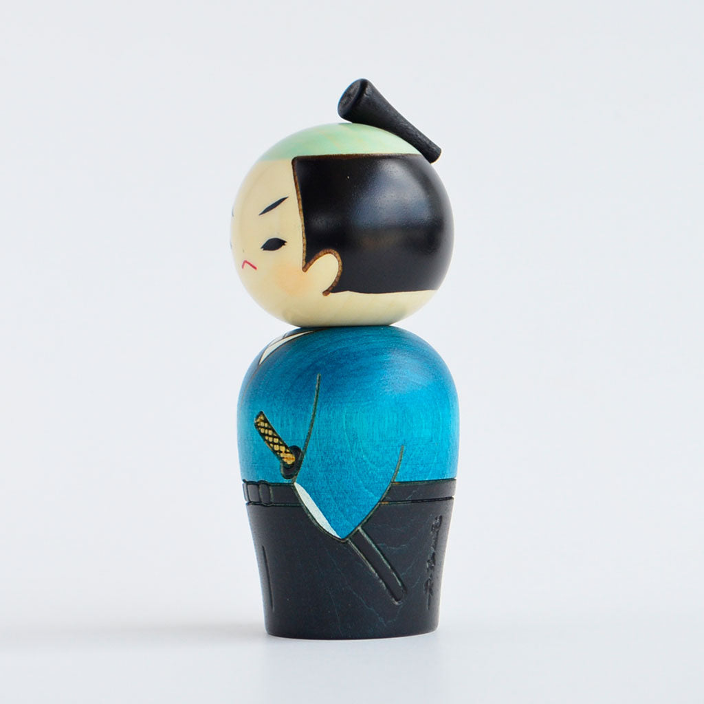 Kokeshi doll "Samurai"