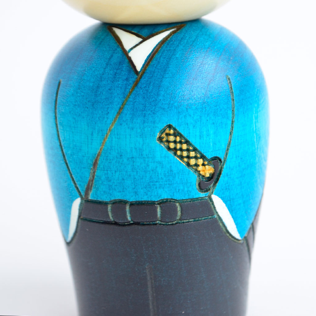 Kokeshi doll "Samurai"