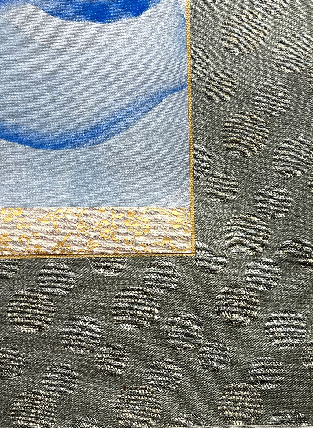 Japanese Hanging Scroll Kakejiku Painted by Shinji Kouno ”Treasure Ship” (OKJ 103)