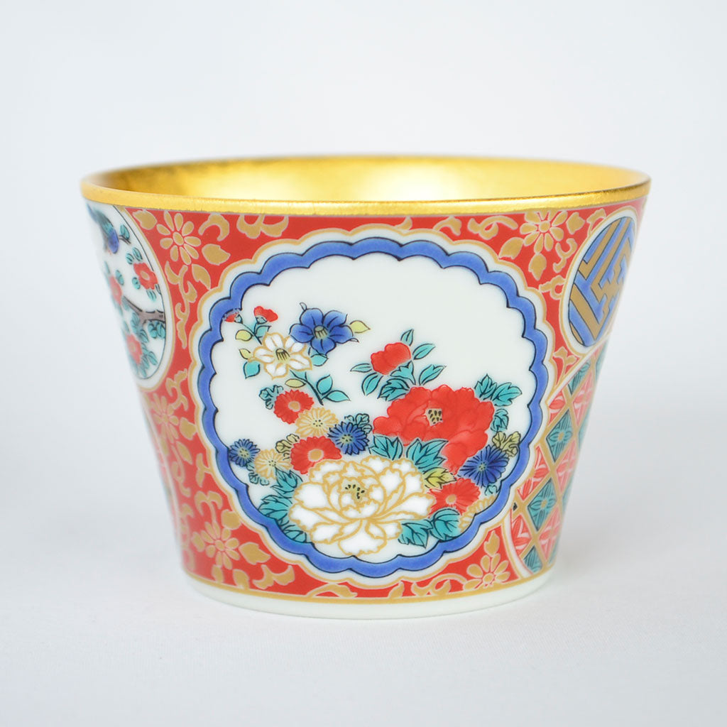 Gold Leaf Kutani Free Cup – Shoza Style
