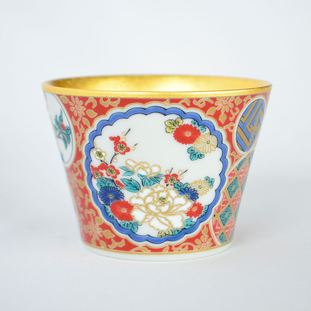 Gold Leaf Kutani Free Cup – Shoza Style