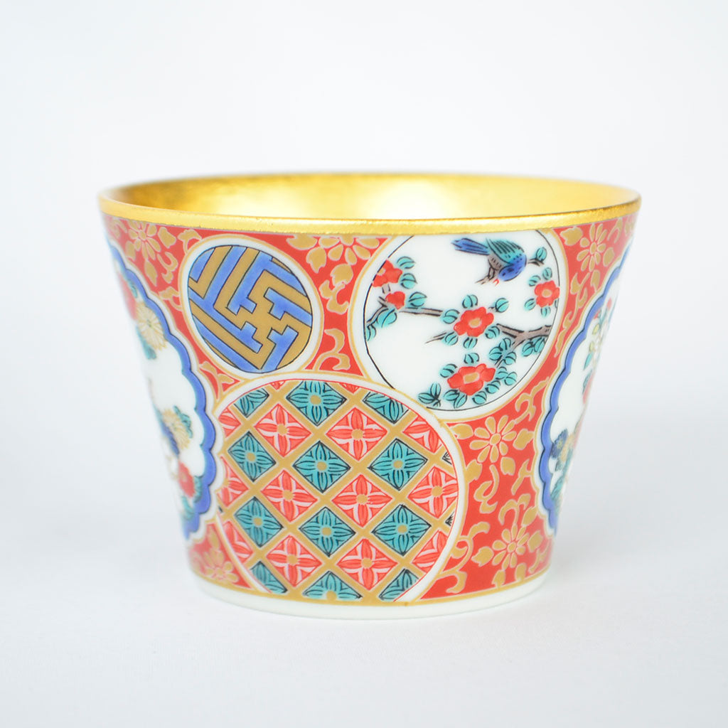 Gold Leaf Kutani Free Cup – Shoza Style
