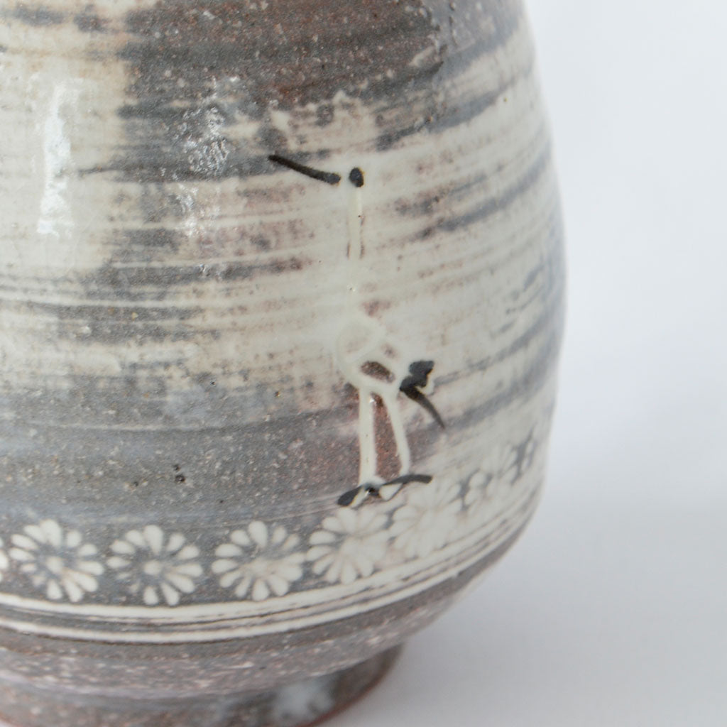 Kiyomizu Ware "Crane and Turtle"