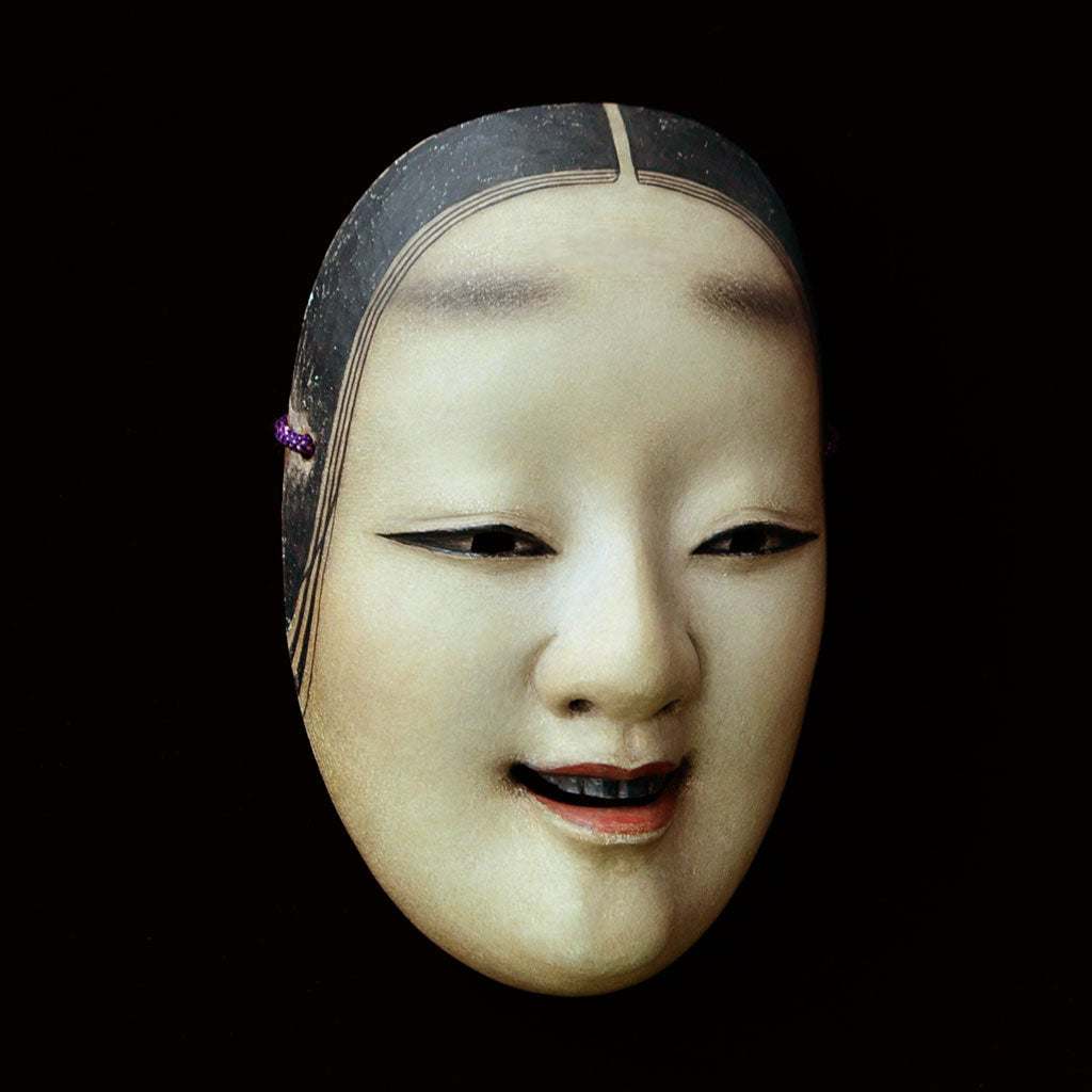 Noh Mask "Manbi" by Mitsue Nakamura