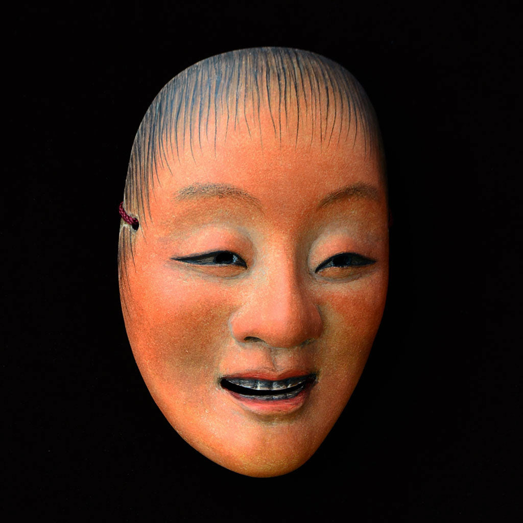 Noh Mask "Shojo" by Mitsue Nakamura