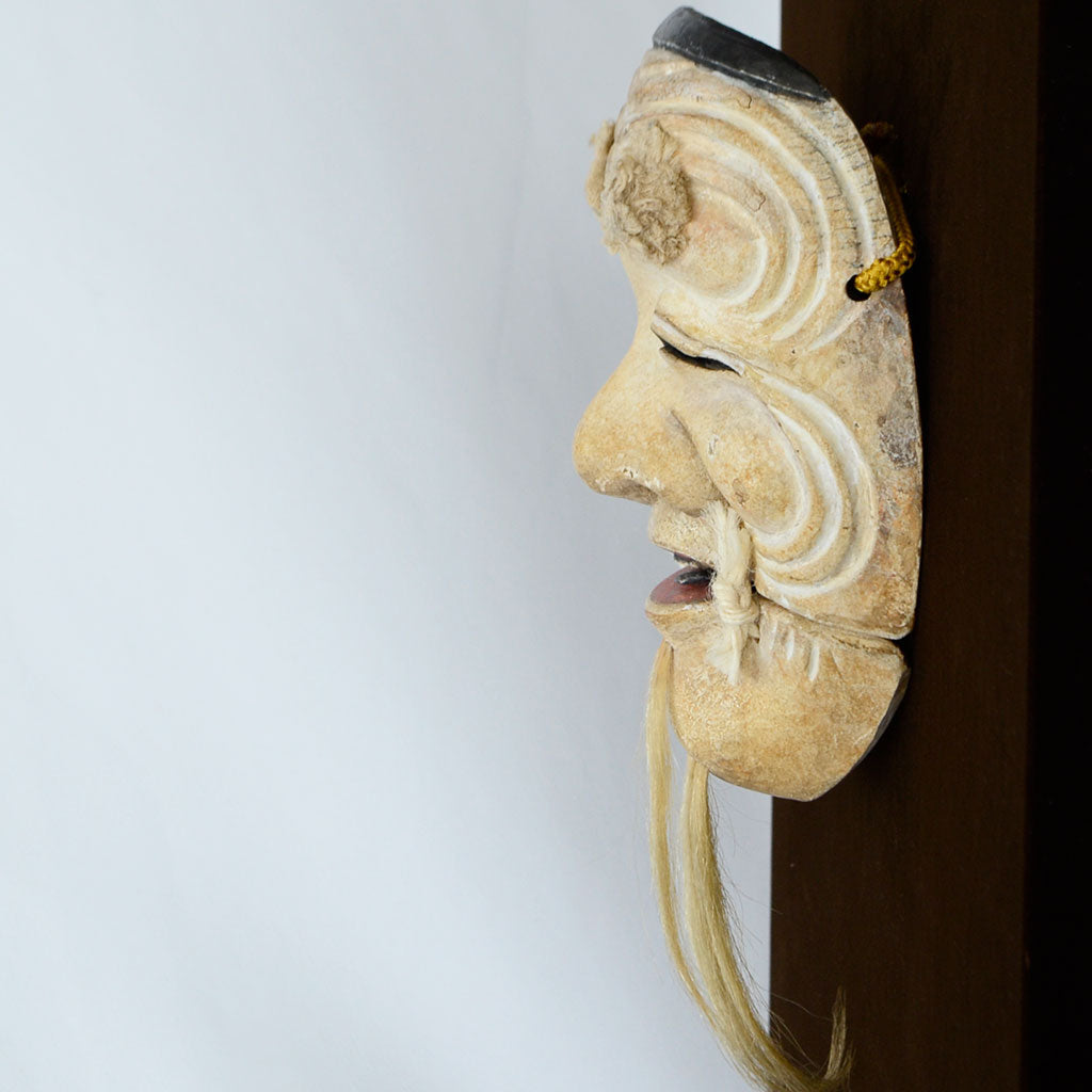 Noh Mask "Okina" by Hinako Horikoshi