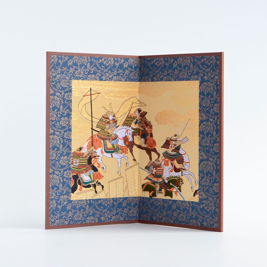 Nishijin Brocade Medium-sized Folding Screen (M) Kassen
