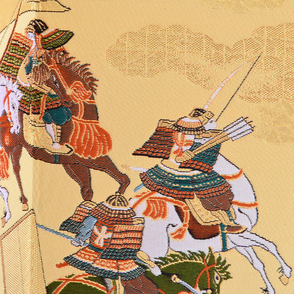 Nishijin Brocade Medium-sized Folding Screen  (M) Kassen