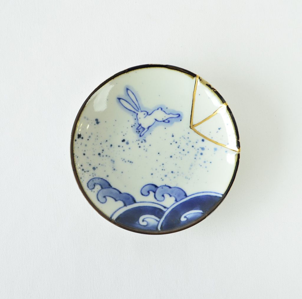 Imari ware Mini Plate Set (4 plates)