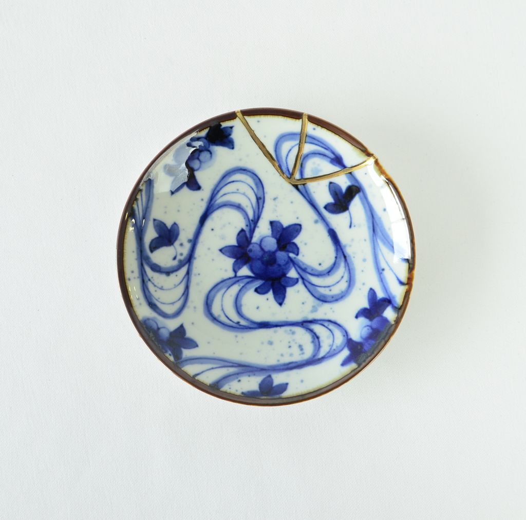 Imari ware Mini Plate Set (4 plates)