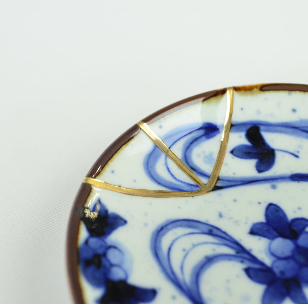 Imari ware Mini Plate Set (4 plates)