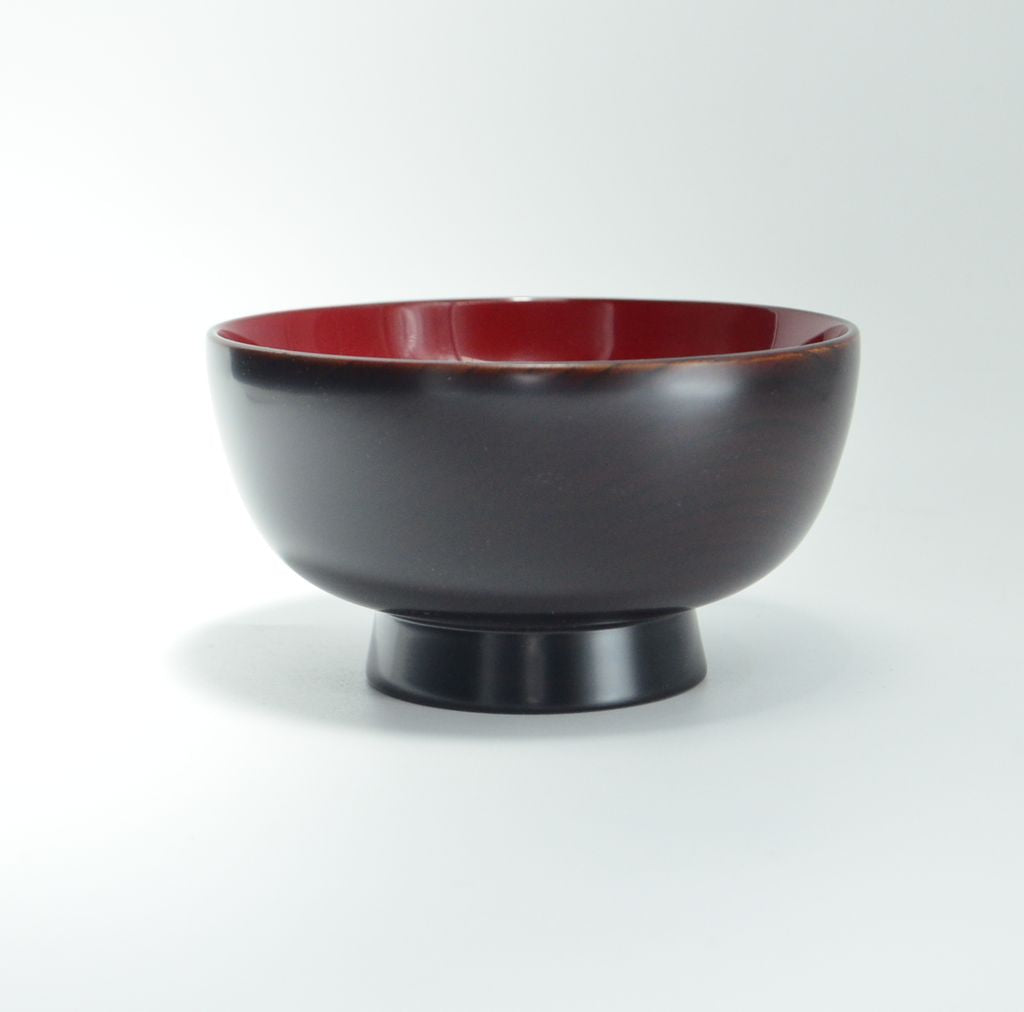 Lacquerware Bowl Size 3.9 Keyaki kijiro-nuri Aizu lacquerware