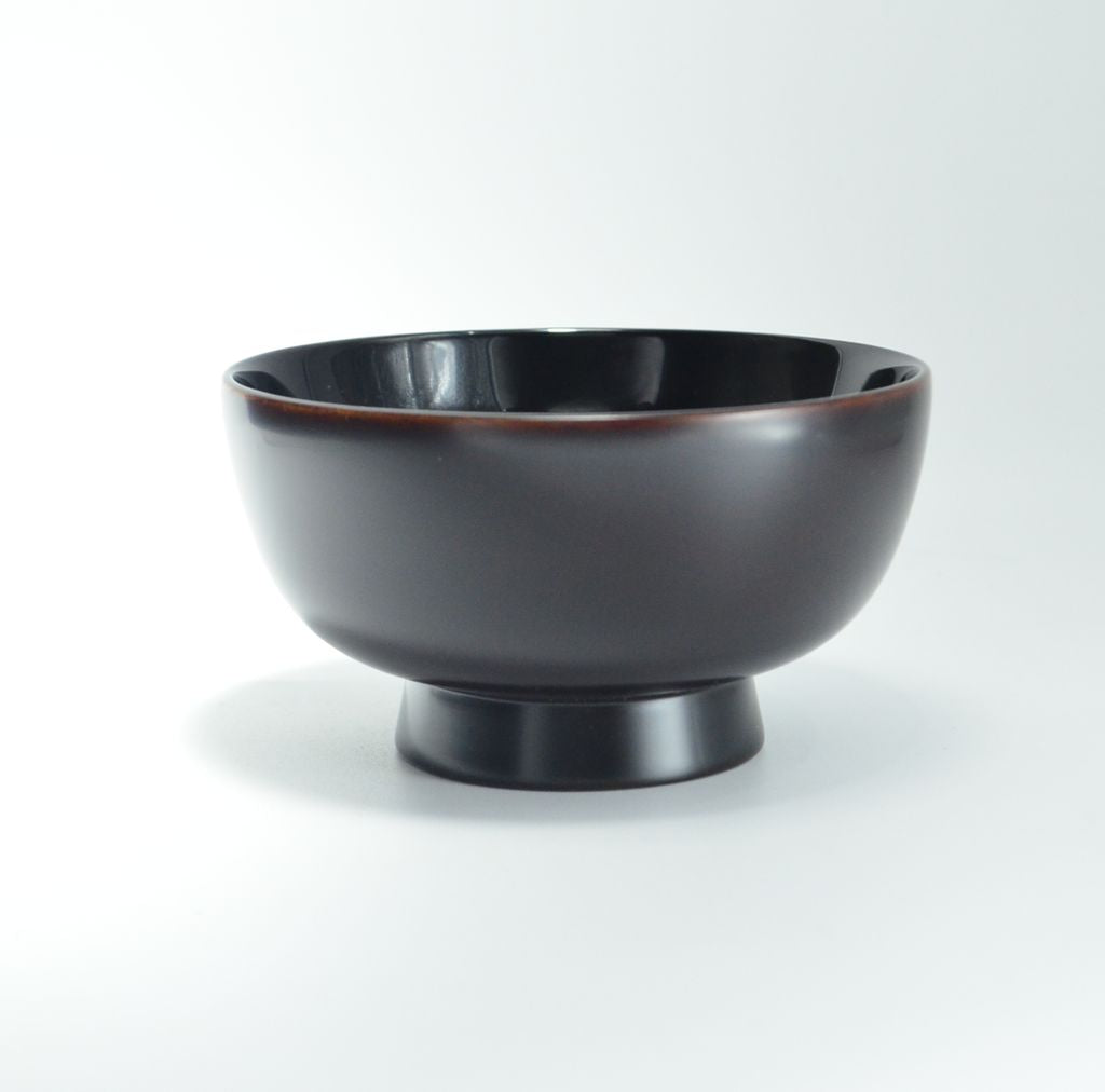 Lacquerware Bowl Size 3.9 Keyaki kijiro-nuri Aizu lacquerware