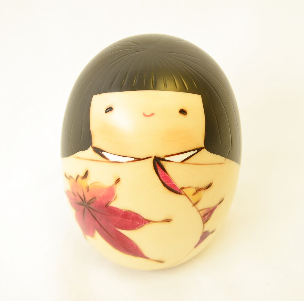 Kokeshi doll "Aki (Autumn)"