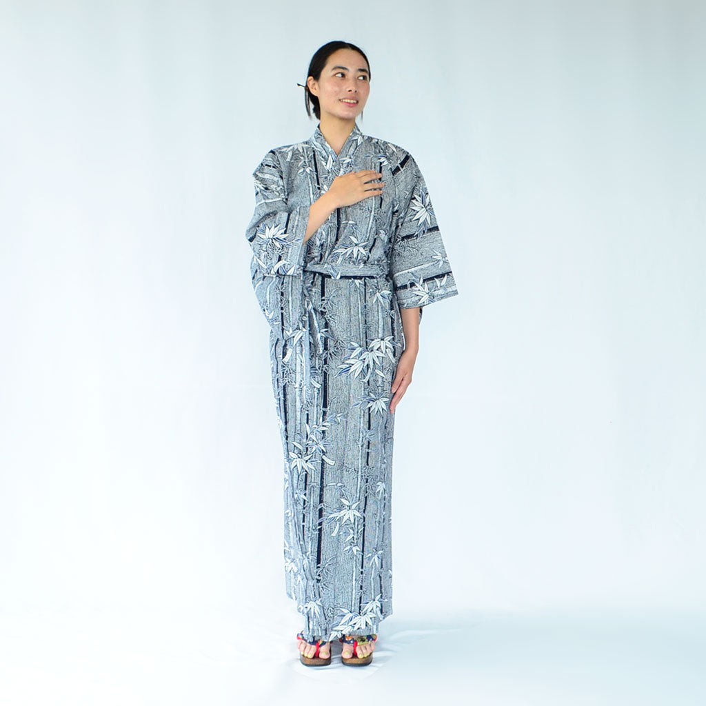 Japanese Yukata Women's Cotton "Bamboo"