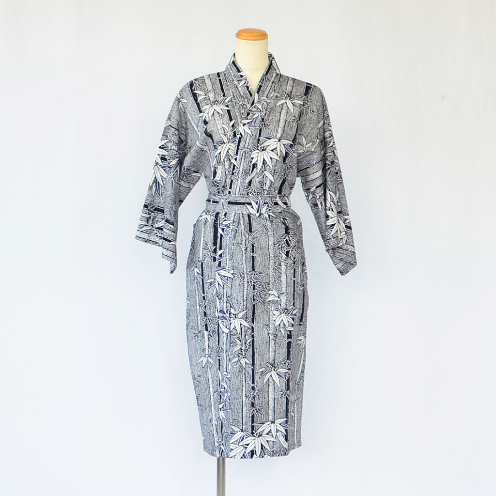 Japanese Yukata Unisex Cotton Knee-length "Bamboo" Japanese Yukata Unisex Cotton Knee-length "Bamboo"