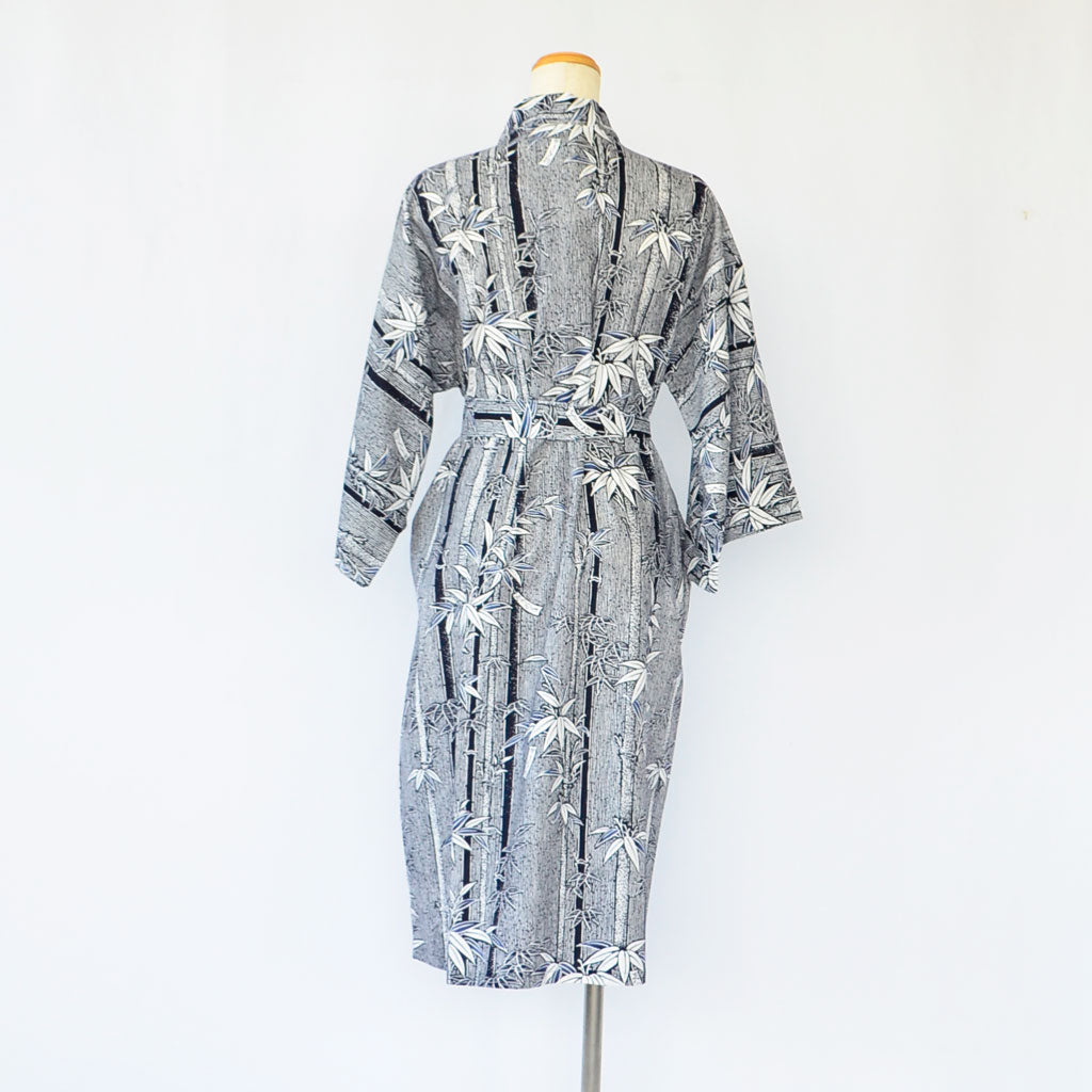 Japanese Yukata Unisex Cotton Knee-length "Bamboo"