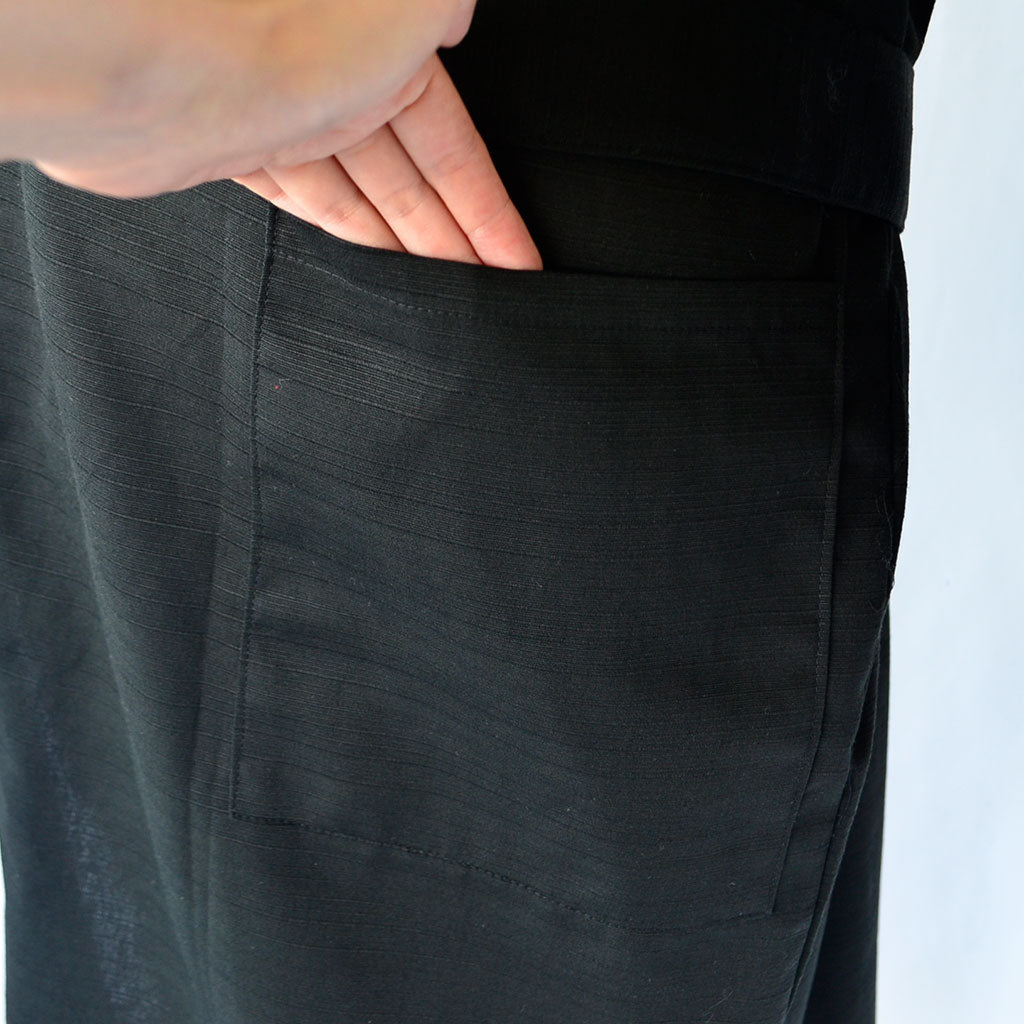 Japanese Kimono Men’s Cotton Knee-length "Tiger" Embroidery