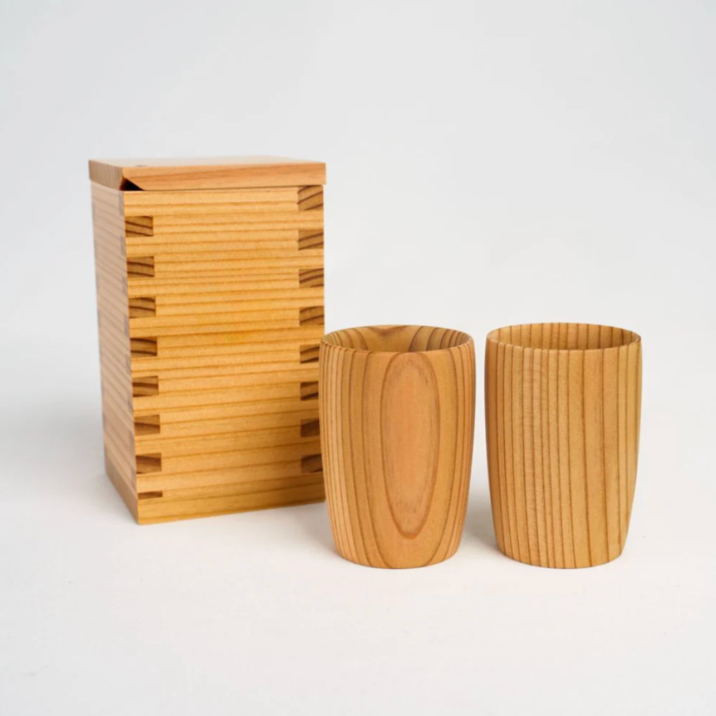 Magewappa "Sake Vessel and Cup Set"