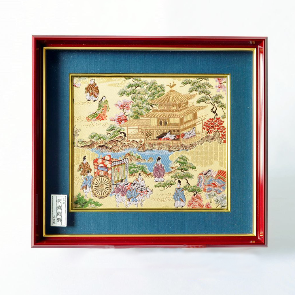 Nishijin brocade Frame Kinkaku-ji temple