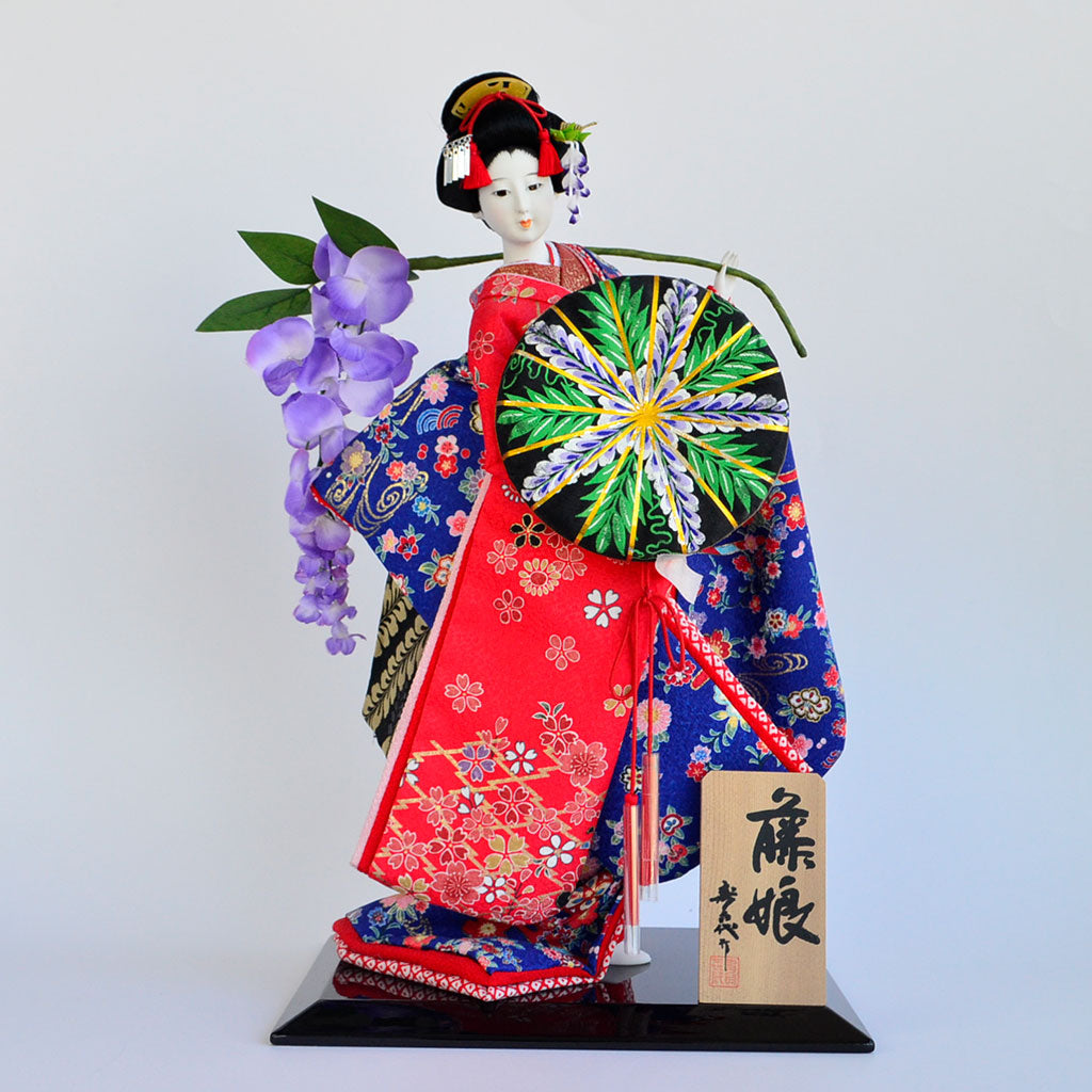 Japanese Doll "Wisteria maiden" Size10