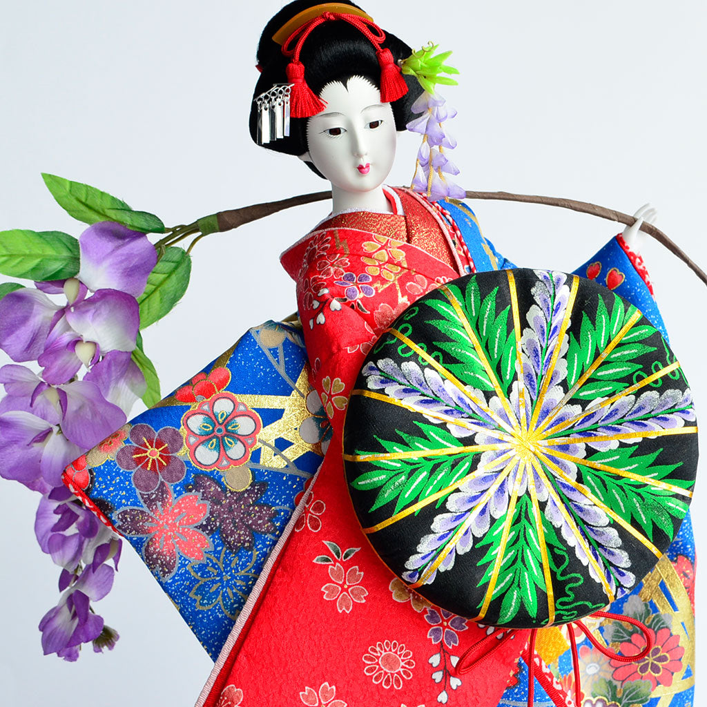 Japanese Doll "Wisteria maiden" Size10