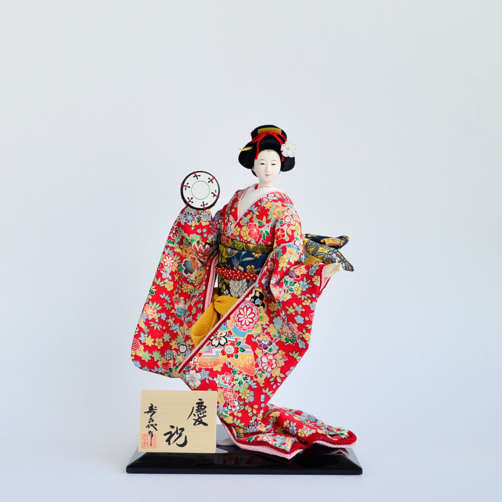 Japanese Doll "Kotobuki (Hand drum)" Size6 / 696