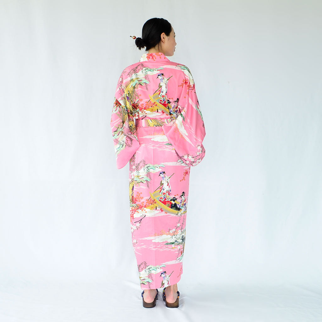 Japanese Kimono Women's Cotton "Boating"