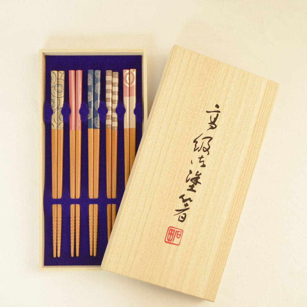 Chopsticks Set of 5P "Bamboo"