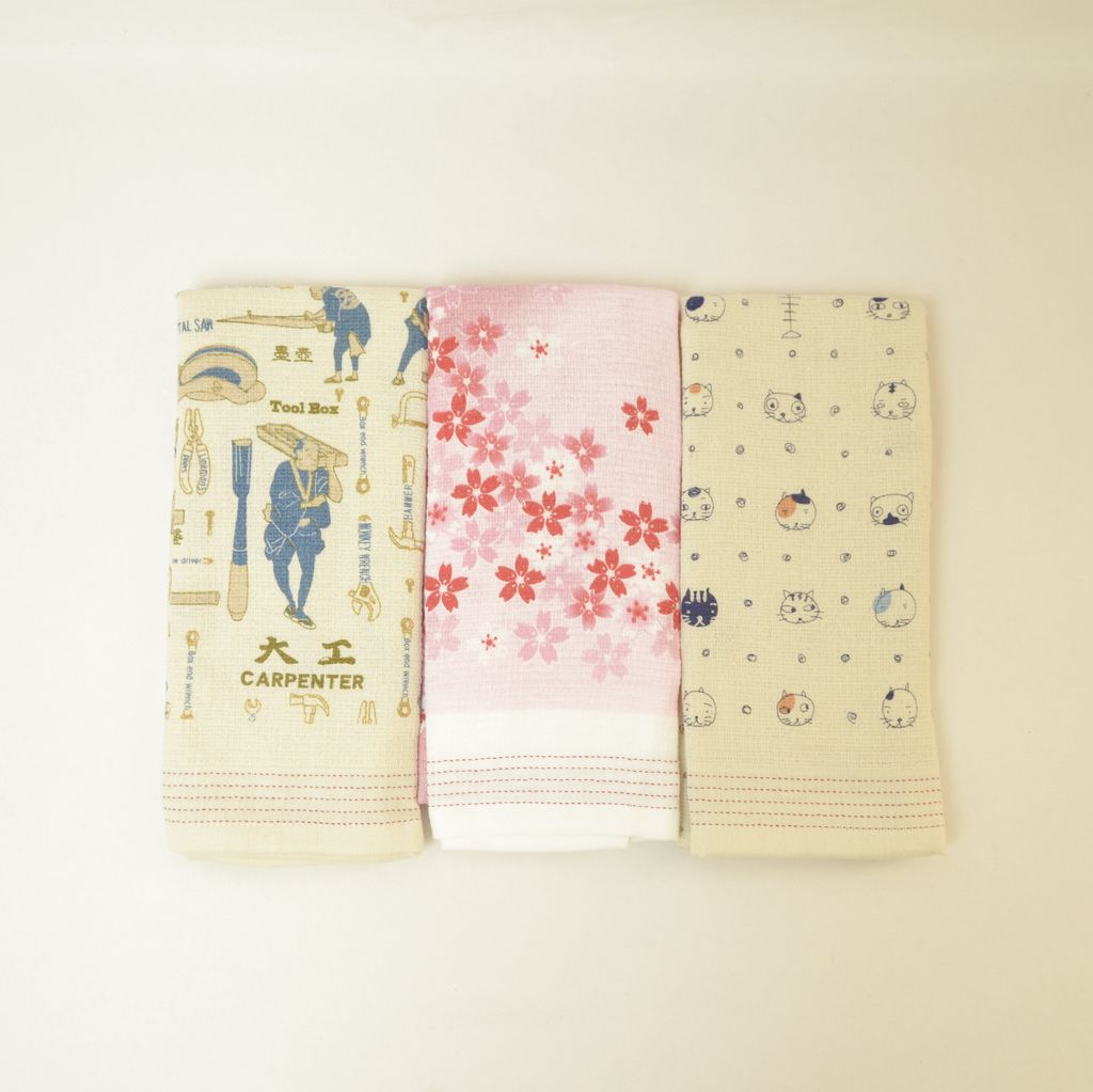 Tenugui Towel Set 5 pcs