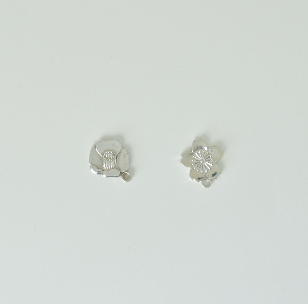 Pure Silver Incense Holder and Plate Set