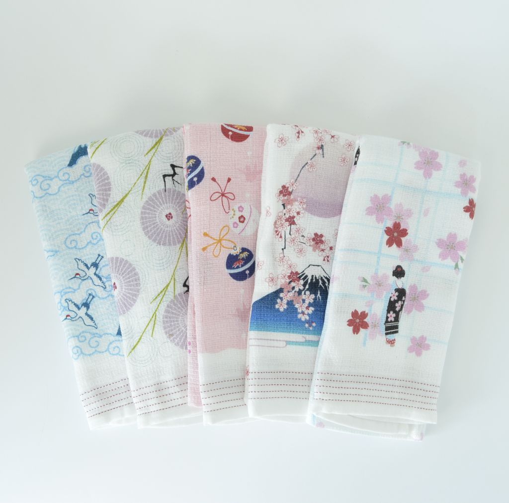 Tenugui Towel Set 5 pcs