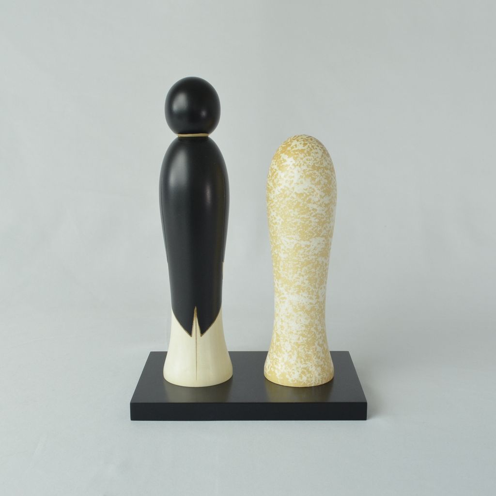 Kokeshi doll "Wedding set"