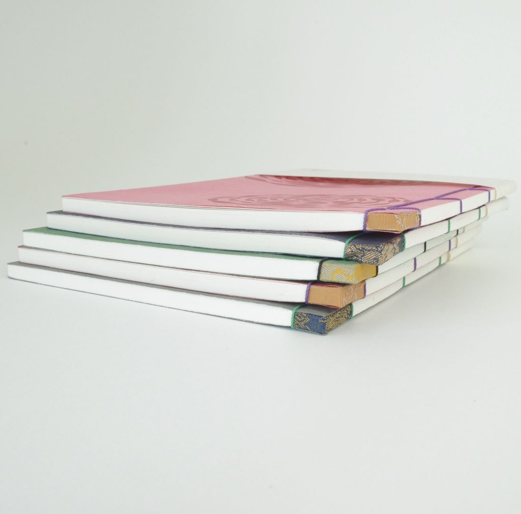 Japanese Bound Notebook 2 books set