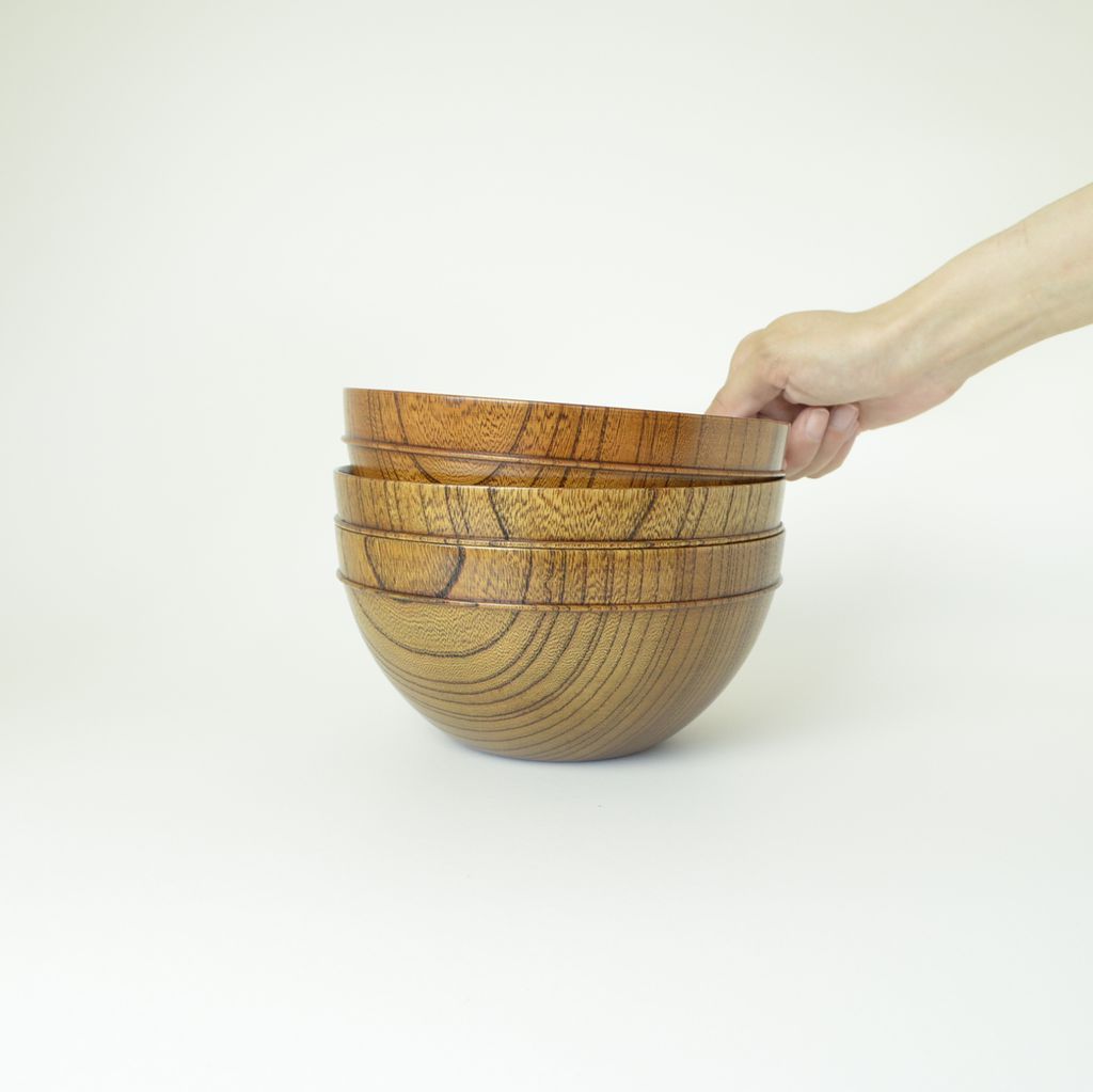 Lacquerware Large Bowl "MOKU Bowl D (LL)"●