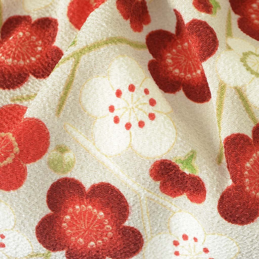 2way Chirimen bag "Japanese traditional design" (S)