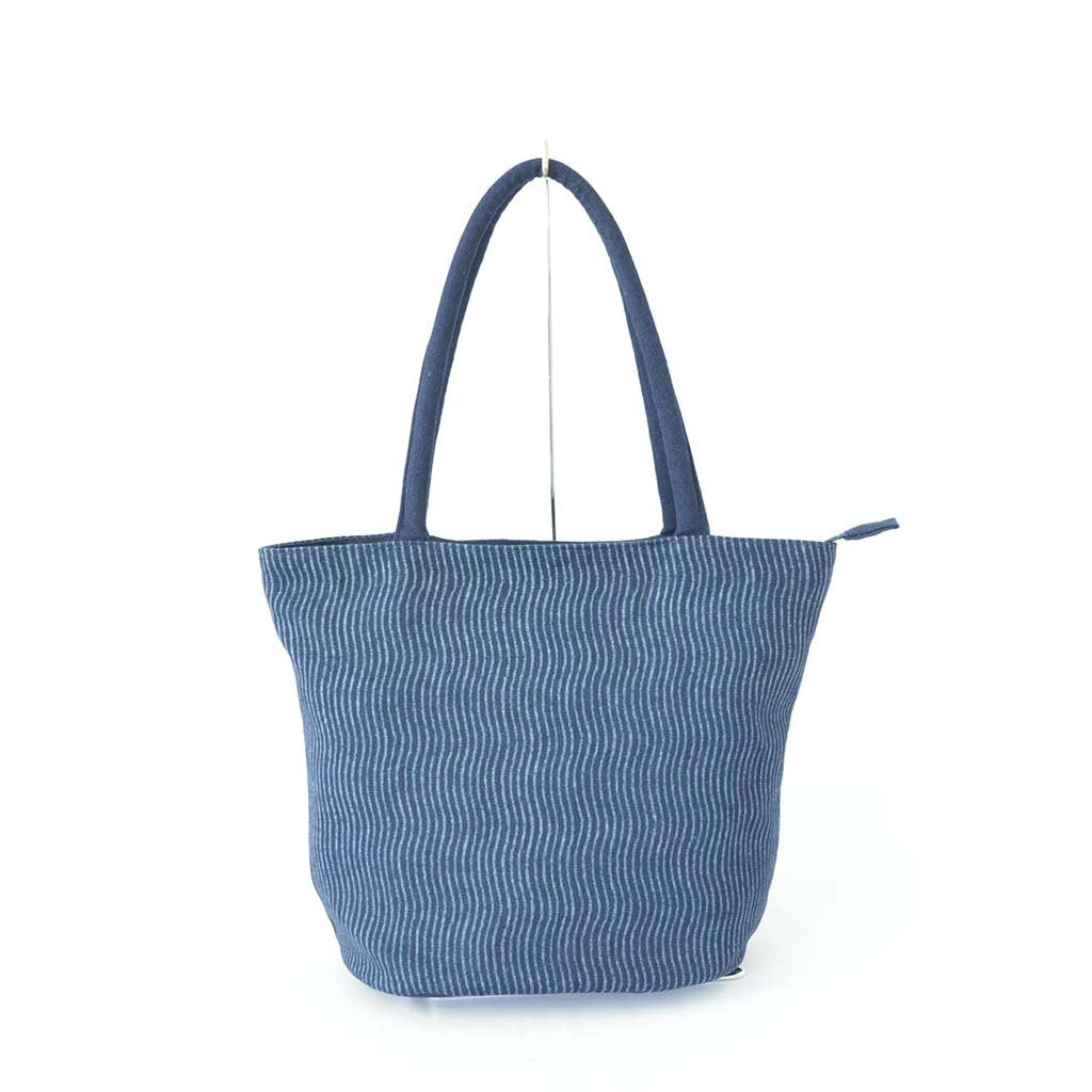 Aizome Indigo Dye Tote Bag