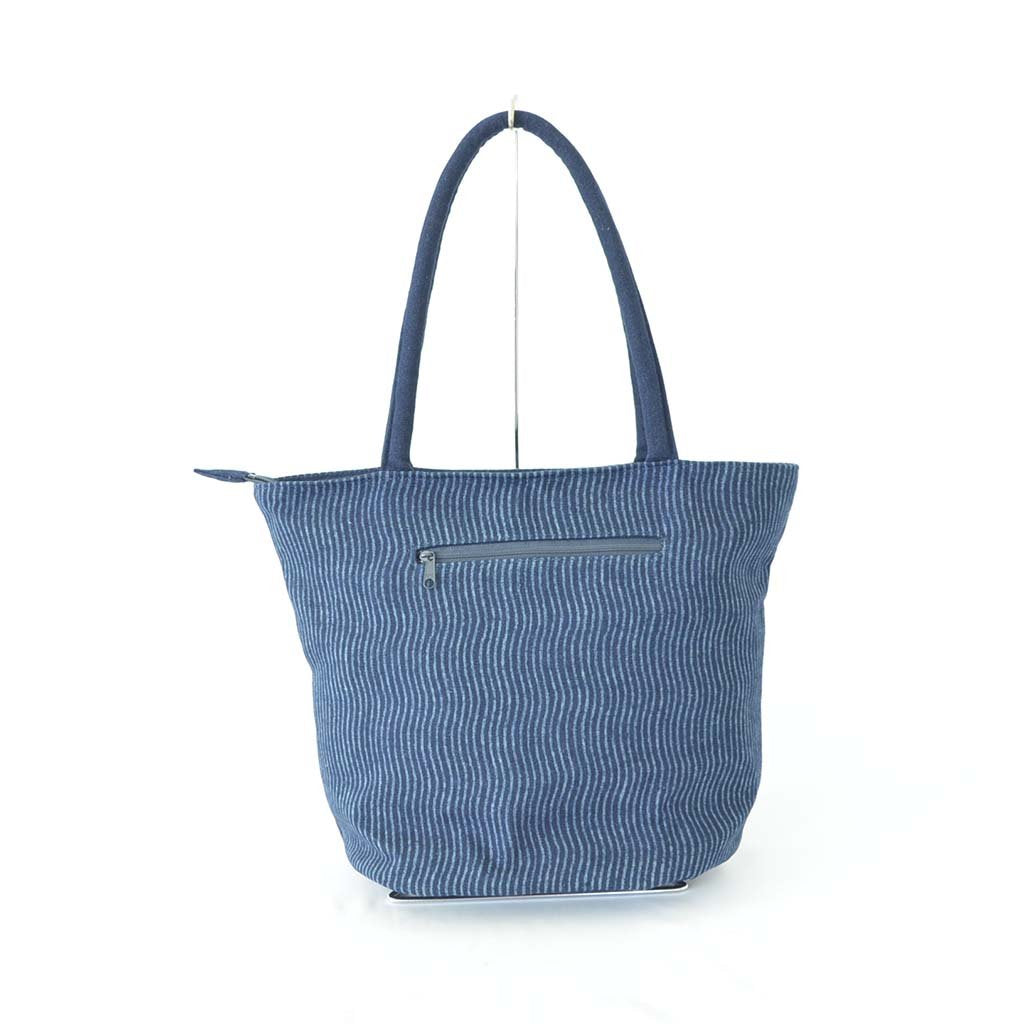 Aizome Indigo Dye Tote Bag