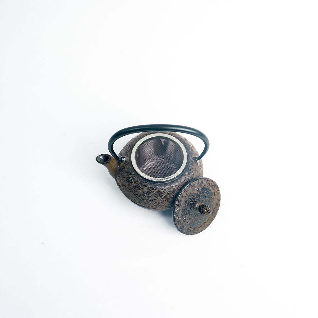Nambu Ironware Teapot "Maromi Matsuba 0.35L"