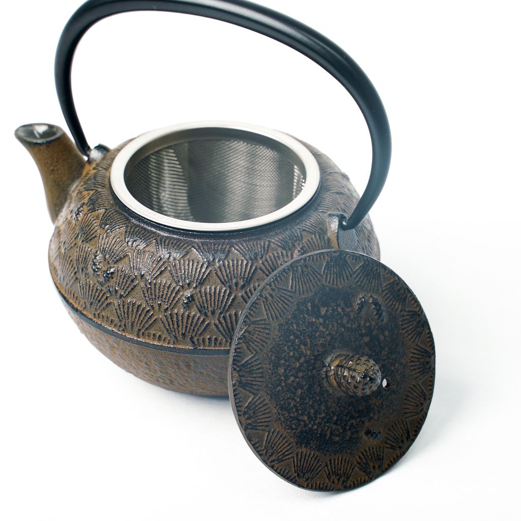 Nambu Ironware Teapot "Maromi Matsuba 0.35L"